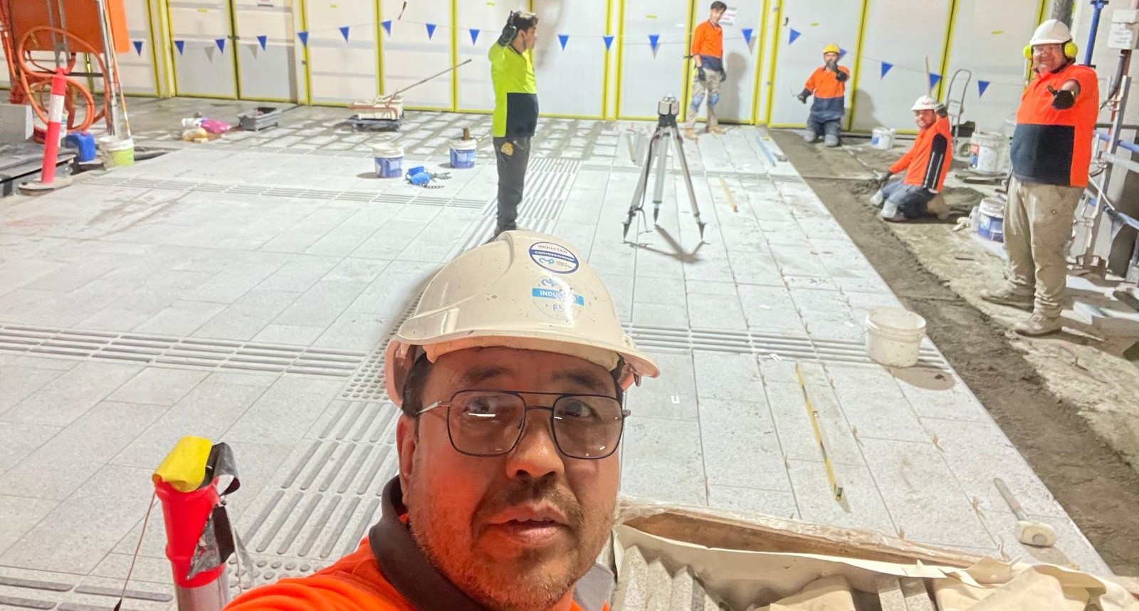 paving work by jar group tiling